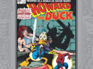 Marvel Masterworks: Howard the Duck Vol. 1 HC – Regular Edition dustjacket cover