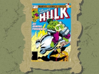 Marvel Masterworks Vol. 306: Incredible Hulk HC &ndash;&nbsp;Variant Edition dustjacket cover