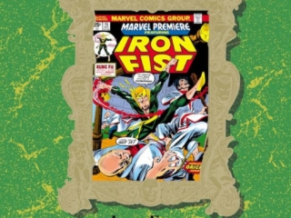 Marvel Masterworks Vol. 160: Iron Fist HC &ndash;&nbsp;Variant Edition dustjacket cover