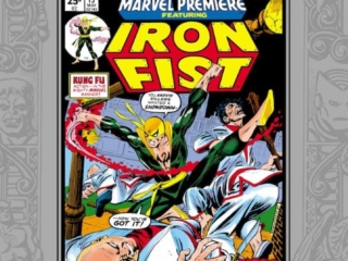 Marvel Masterworks: Iron Fist Vol. 1 HC &ndash;&nbsp;Regular Edition dustjacket cover
