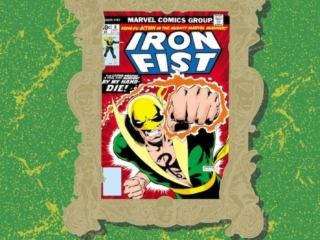 Marvel Masterworks Vol. 185: Iron Fist HC &ndash;&nbsp;Variant Edition dustjacket cover