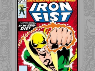 Marvel Masterworks: Iron Fist Vol. 1 HC – Regular Edition dustjacket cover