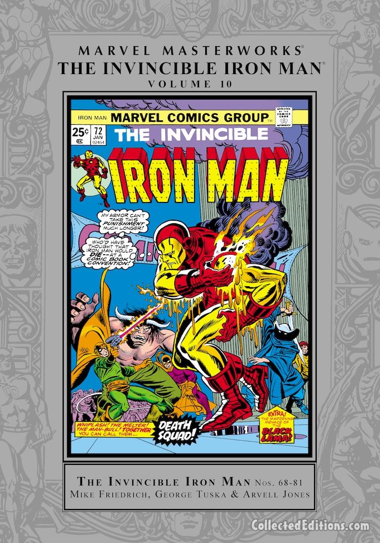 Marvel Masterworks: Iron Man Vol. 10 HC – Regular Edition cover