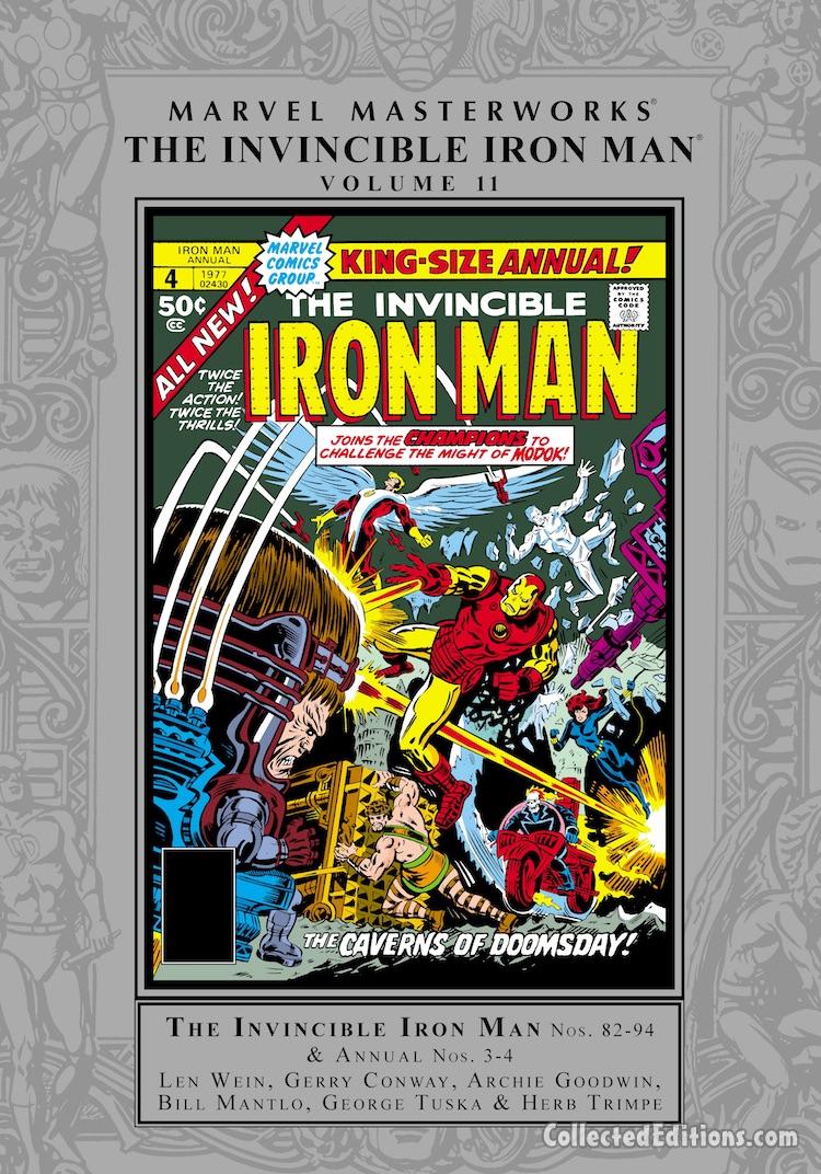 Marvel Masterworks: Iron Man Vol. 11 HC – Regular Edition cover