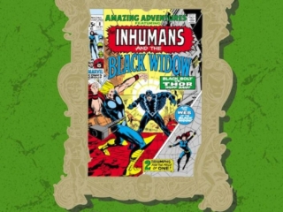 Marvel Masterworks Vol. 125: Inhumans HC &ndash;&nbsp;Variant Edition dustjacket cover