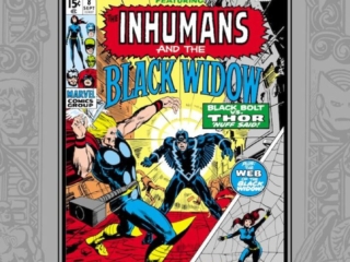 Marvel Masterworks: Inhumans Vol. 1 HC &ndash;&nbsp;Regular Edition dustjacket cover