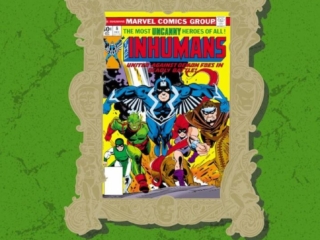 Marvel Masterworks Vol. 136: Inhumans HC &ndash;&nbsp;Variant Edition dustjacket cover