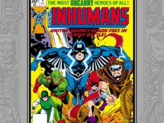 Marvel Masterworks: Inhumans Vol. 2 HC &ndash;&nbsp;Regular Edition dustjacket cover