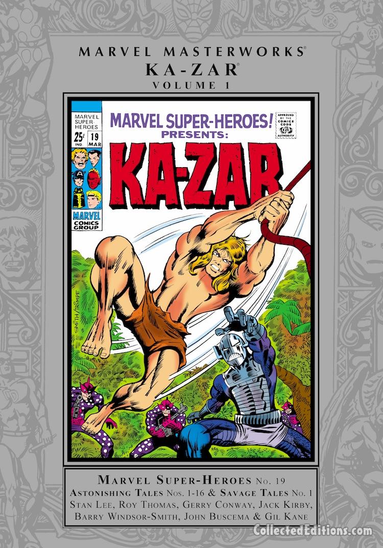 Marvel Masterworks: Ka-Zar Vol. 1 HC – Regular Edition Cover