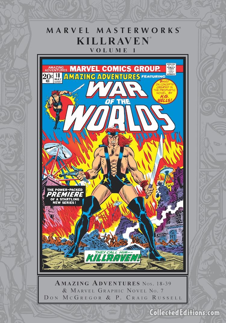 Marvel Masterworks: Killraven Vol. 1 HC – Regular Edition hardcover