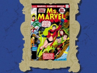 Marvel Masterworks Vol. 211: Ms. Marvel HC &ndash; Variant Edition dustjacket cover