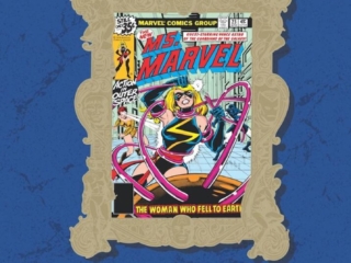 Marvel Masterworks Vol. 234: Ms. Marvel HC &ndash;&nbsp;Variant Edition dustjacket cover