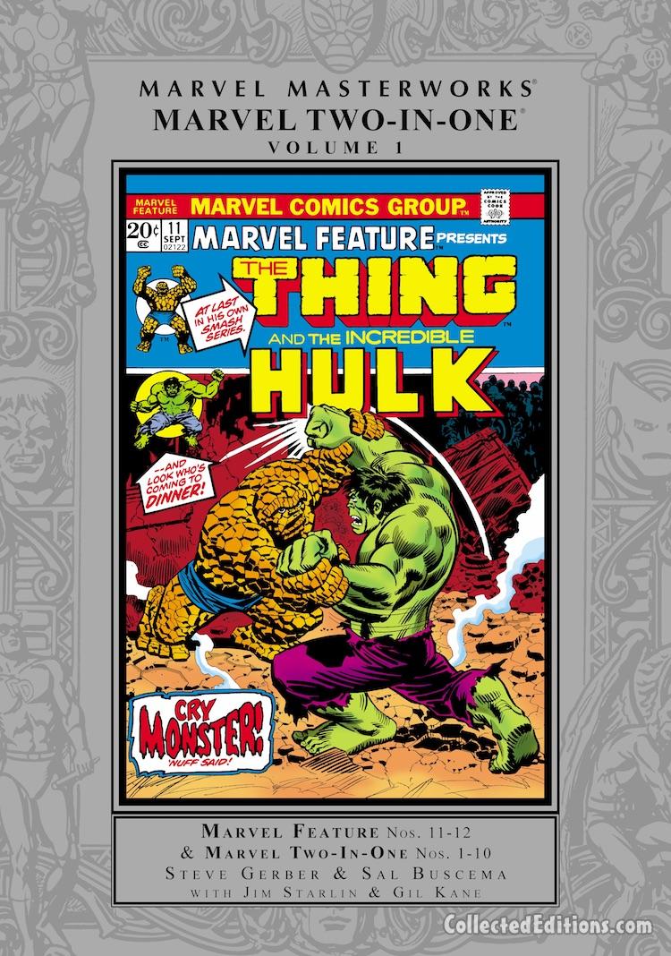 Marvel Masterworks: Marvel Two-In-One Vol. 1 HC – Regular Edition cover