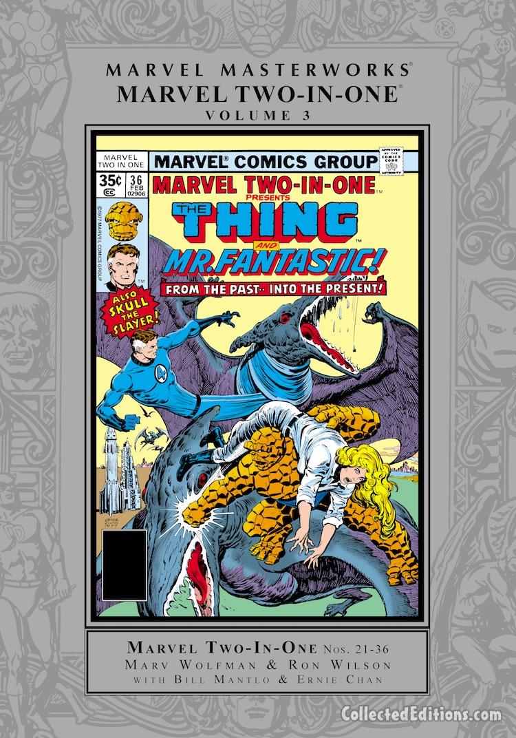 Marvel Masterworks: Marvel Two-In-One Vol. 3 HC – Regular Edition cover