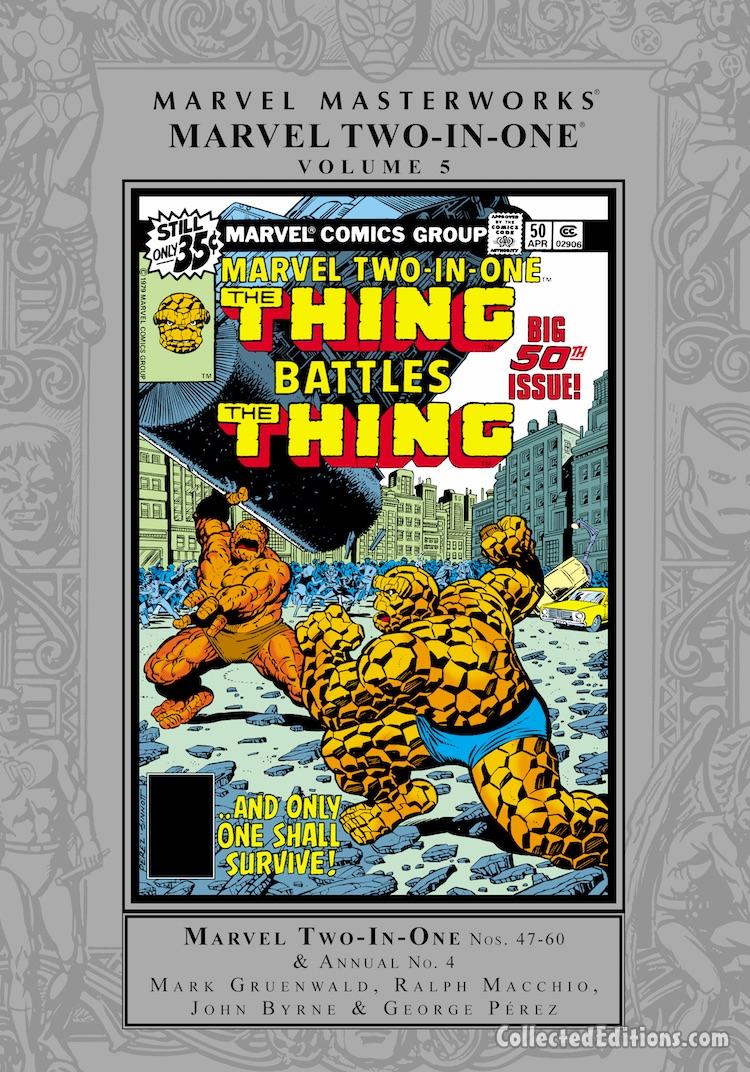 Marvel Masterworks: Marvel Two-In-One Vol. 5 HC – Regular Edition hardcover