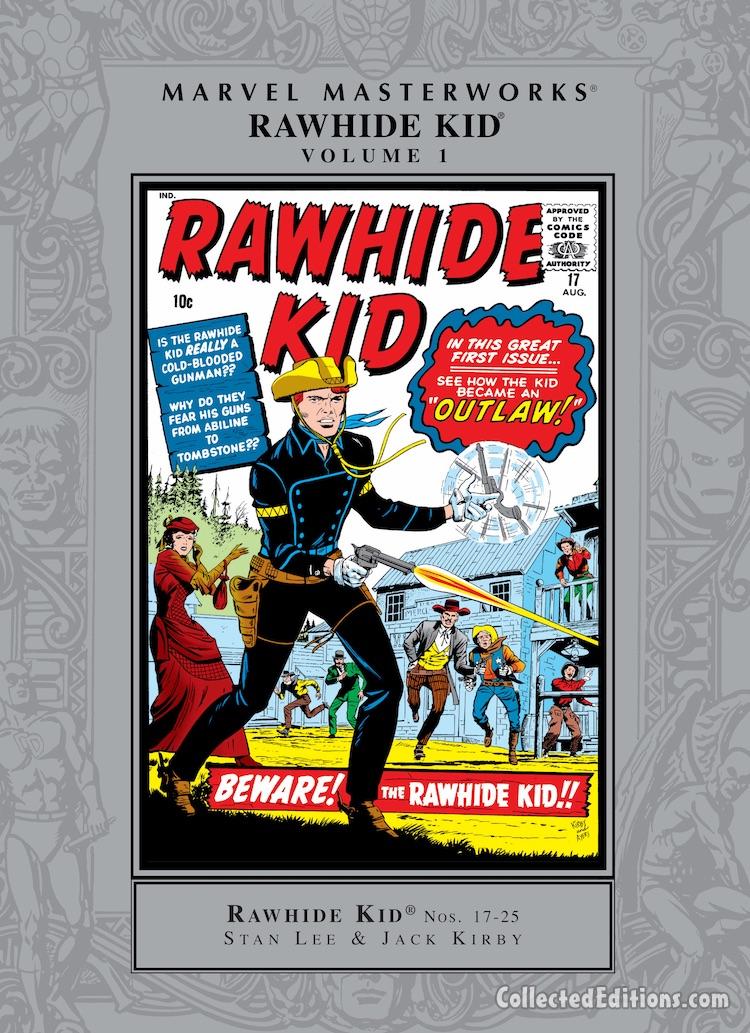 Marvel Masterworks: Rawhide Kid Vol. 1 HC – Regular Edition dustjacket cover