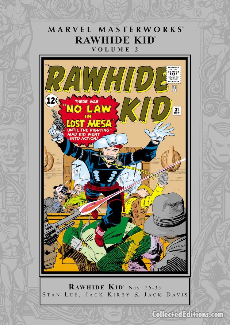 Marvel Masterworks: Rawhide Kid Vol. 2 HC – Regular Edition dustjacket cover