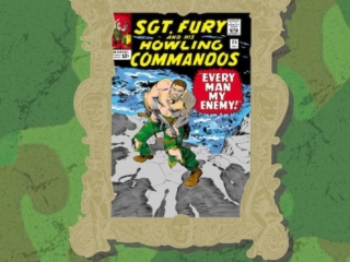 Marvel Masterworks Vol. 143: Sgt. Fury and His Howling Commandos HC &ndash;&nbsp;Variant Edition dustjacket cover