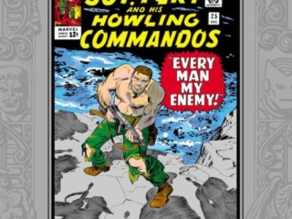 Marvel Masterworks: Sgt. Fury and His Howling Commandos Vol. 3 HC &ndash;&nbsp;Regular Edition dustjacket cover