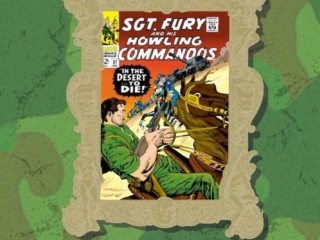 Marvel Masterworks Vol. 187: Sgt. Fury and His Howling Commandos HC &ndash; Variant Edition dustjacket cover