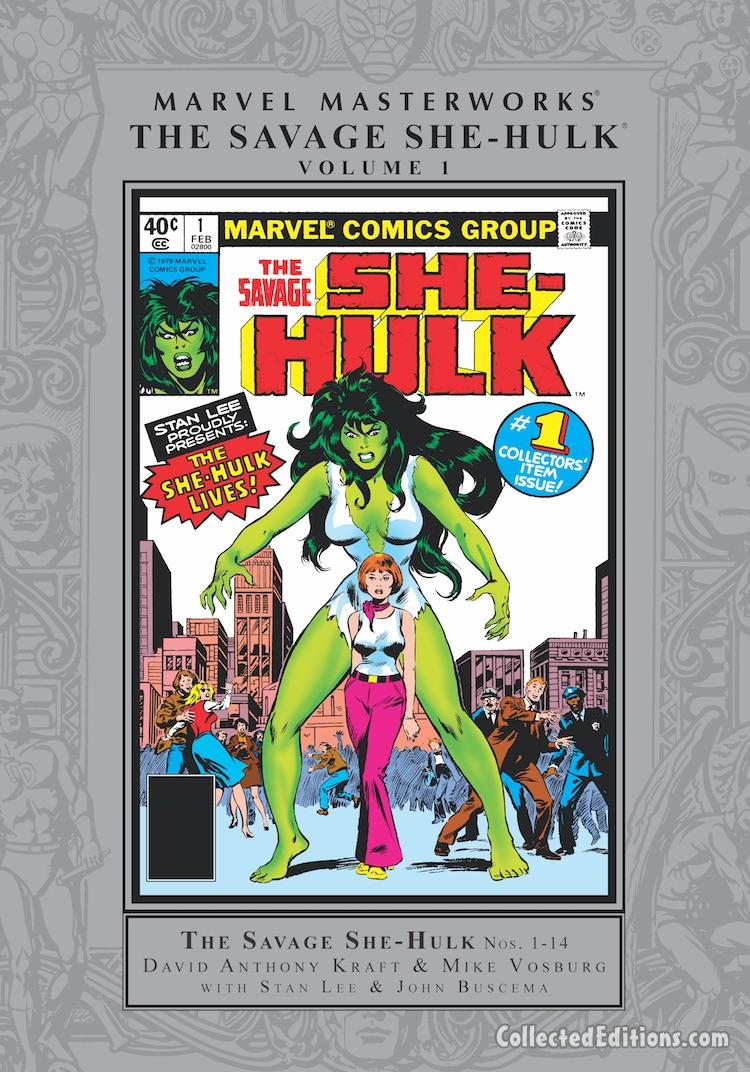 Marvel Masterworks: Savage She-Hulk Vol. 1 HC – Regular Edition cover