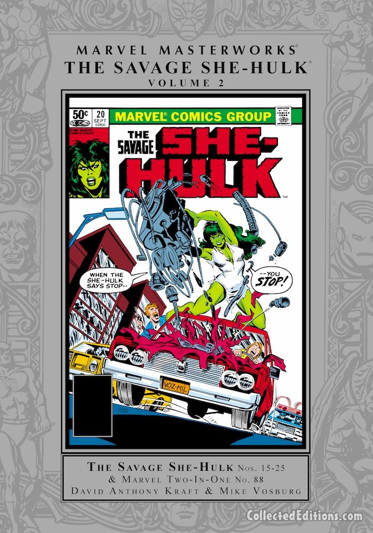 Marvel Masterworks: Savage She-Hulk Vol. 1 HC – Regular Edition cover