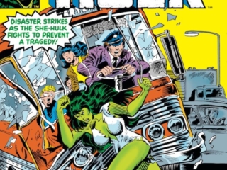 Savage She-Hulk #2 cover; pencils and inks, John Buscema