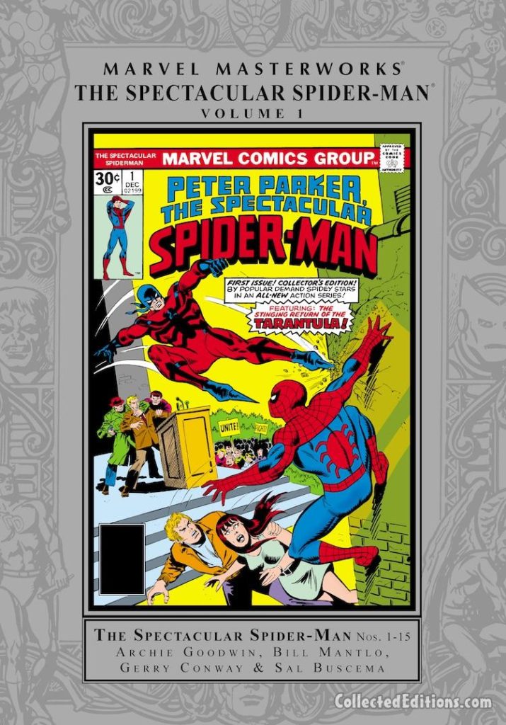 Marvel Masterworks: Spectacular Spider-Man Vol. 1 HC – Regular Edition cover