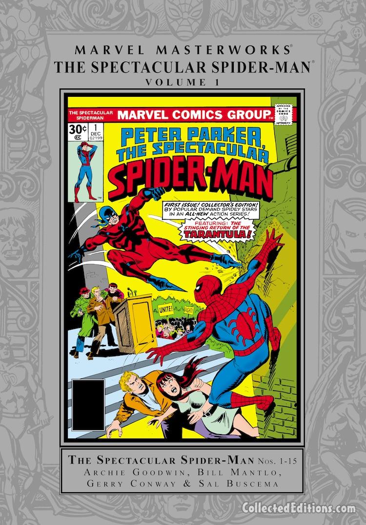 Marvel Masterworks: Spectacular Spider-Man Vol. 1 HC – Regular Edition cover