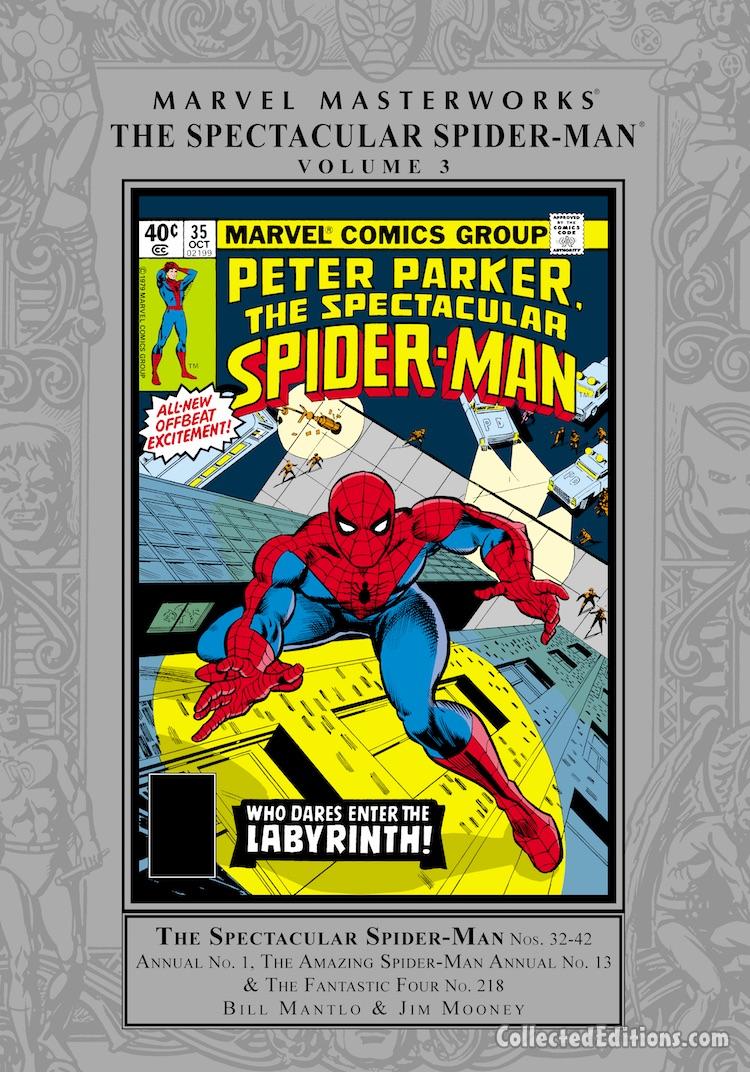 Marvel Masterworks: Spectacular Spider-Man Vol. 3 HC – Regular Edition hardover
