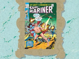Marvel Masterworks Vol. 202: Sub-Mariner HC &ndash;&nbsp;Variant Edition dustjacket cover