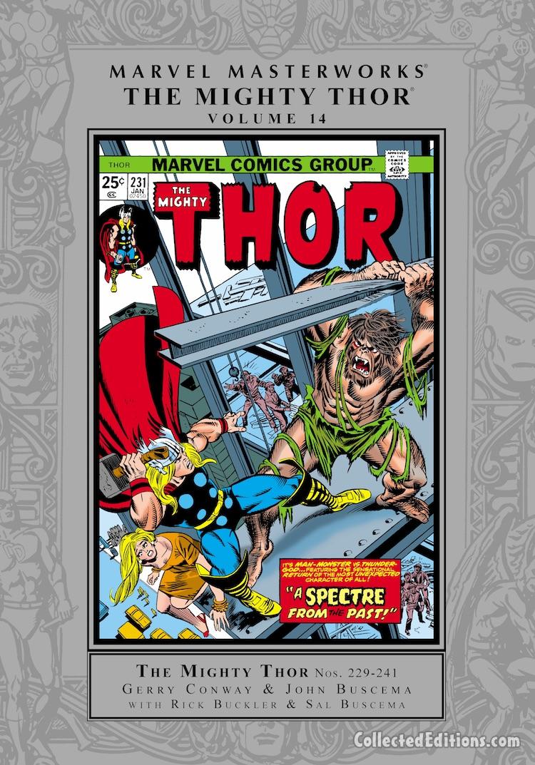 Marvel Masterworks: Thor Vol. 14 HC – Regular Edition cover