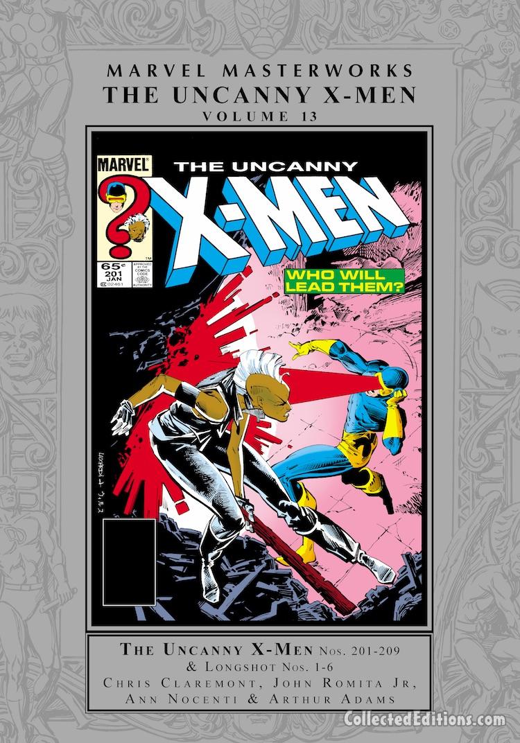 Marvel Masterworks: Uncanny X-Men Vol. 13 HC – Regular Edition dustjacket cover