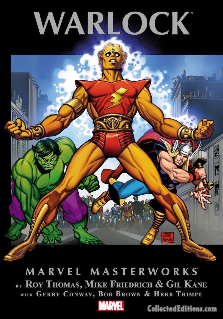 Marvel Masterworks: Warlock Vol. 1 TPB – Regular Cover (Colors: Richard Isanove) front cover