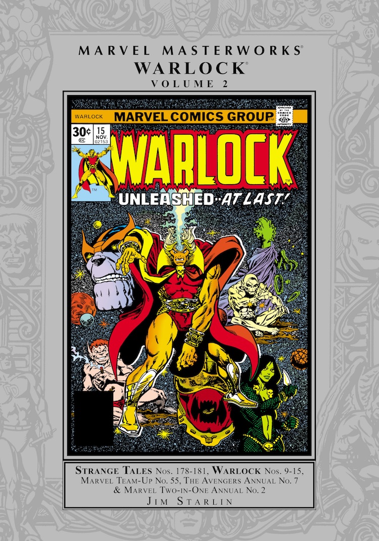 Marvel Masterworks: Warlock Vol. 2 HC – Regular Edition cover dustjacket
