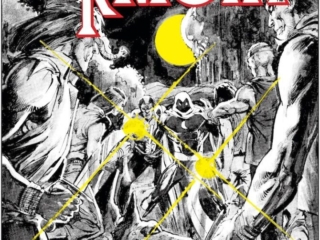 Moon Knight #21 cover; pencils and inks, Bill Sienkiewicz; Marvel Masterworks Brother Voodoo