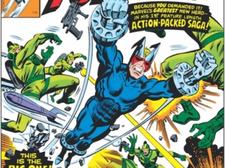 Marvel Premiere #39 cover; pencils and inks, Al Milgrom; The Torpedo solo comic story