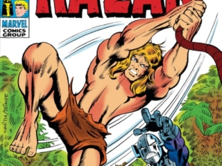 Marvel Super-Heroes/Ka-Zar #19 cover; pencils, Barry Windsor-Smith; inks, Herb Trimpe
