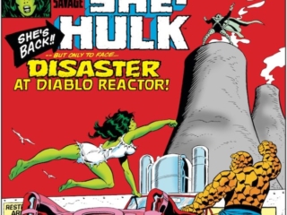 Marvel Two-In-One #88 cover; pencils, Alan Kupperberg; Thing/She-Hulk