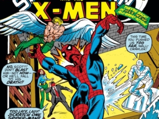 Marvel Team-Up #4 cover; pencils, Gil Kane; Spider-Man/X-Men