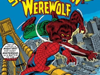 Marvel Team-Up #12 cover; pencils, Gil Kane; inks, John Romita Sr.; Spider-Man/Werewolf by Night