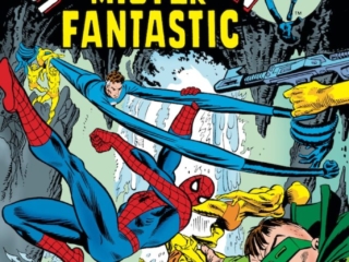 Marvel Team-Up #17 cover; pencils, Gil Kane; Spider-Man/Mister Fantastic/Mole Man