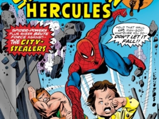 Marvel Team-Up #28 cover; pencils, Gil Kane; Spider-Man/Hercules