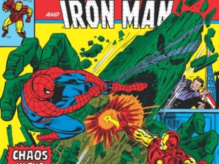 Marvel Team-Up #51 cover; pencils, Gil Kane; inks, Mike Esposito Marvel Team-Up #51 cover; pencils, Gil Kane; Spider-Man/Iron Man