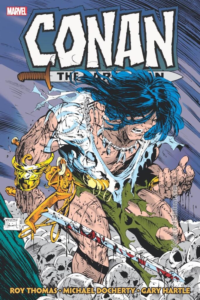 Conan the Barbarian: The Original Marvel Years Omnibus Vol. 10 HC cover art by Todd McFarlane