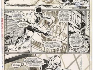 Daredevil #192, pg. 11, original art by Klaus Janson