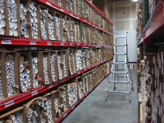 Scene from Marvel's overhauled film and photostats library