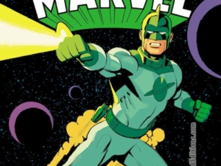 Mighty Marvel Masterworks: Captain Marvel Vol. 1 GN-TPB cover art by Leonardo Romero