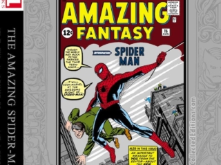 Marvel Masterworks: Amazing Spider-Man Vol. 1 HC - regular edition cover art from 2023 back-to-press edition