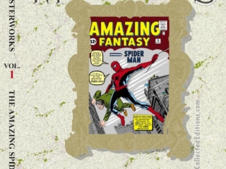 Marvel Masterworks Vol. 1: Amazing Spider-Man HC - variant edition cover art from 2023 back-to-press edition